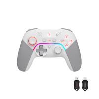 A4Tech Bloody GPW70 2.4G Wireless RGB Gaming Controller - White