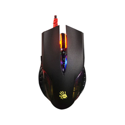 image of A4TECH Bloody Q5081S Neon X’Glide gaming mouse bundle with Spec and Price in BDT