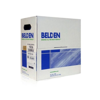 image of Belden 7834A (006A1000) Cat 6+ 23 AWG solid UTP Cable 305m/ Box - Blue with Spec and Price in BDT