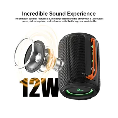image of Weofly Boulder Waterproof Outdoor Bluetooth Speaker with Spec and Price in BDT