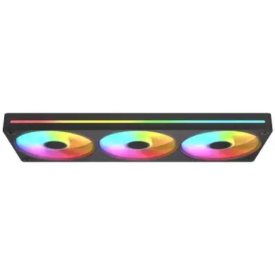 image of Cougar Unity 360 ARGB Single Frame Reverse Blade PWM Fan - Black with Spec and Price in BDT