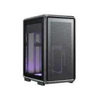 Cooler Master MasterFrame 400 Mesh Mid-Tower mATX Desktop Casing - Black