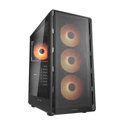 image of Cougar AIRFACE PURE PRO Mid Tower Gaming Casing - Black with Spec and Price in BDT