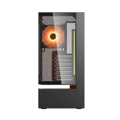 image of Cougar CFV235 Mid Tower Gaming Casing - Black with Spec and Price in BDT