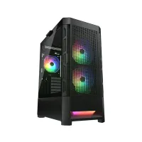 Cougar AIRFACE RGB Mid Tower Gaming Casing - Black
