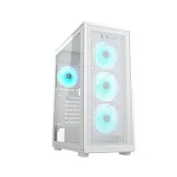 Cougar MX220 RGB Mid Tower Gaming Casing - White