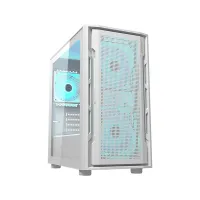 Cougar Uniface Mini RGB Mini Tower Gaming Casing - White