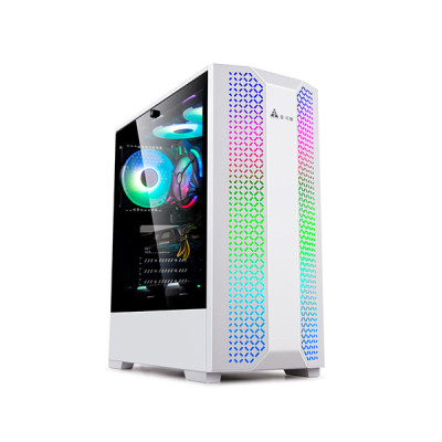 image of Golden Field 7689W-White ATX Gaming Casing with Spec and Price in BDT
