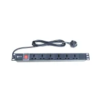 COTE CPDU-1U-6US-13AMP 13AMP 6-Port Universal 3 Pin PDU