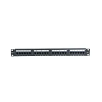 COTE CPP-2106-24P Cat-6 Patch Panel 24-Port With RJ-45 Modular & Rear Cable Management