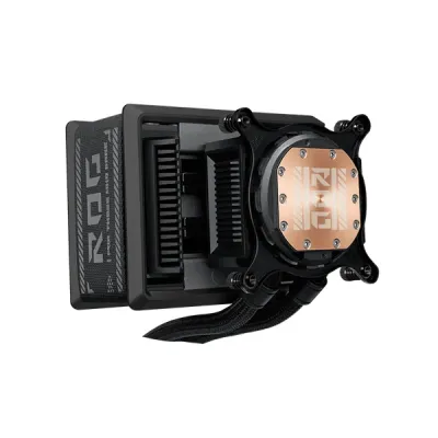 image of ASUS ROG Ryuo IV SLC 360 ARGB 360mm All-in-One Liquid CPU Cooler with 6.67-inch AMOLED Display with Spec and Price in BDT