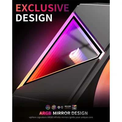 image of upHere UP1 Elite KC4C ARGB CPU Air Cooler - Black with Spec and Price in BDT