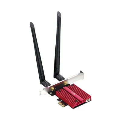 Cudy WE3000S AX5400 V2 Wi-Fi 6E Bluetooth 5.3 PCI-E Adapter image of Cudy WE3000S AX5400 V2 Wi-Fi 6E Bluetooth 5.3 PCI-E Adapter with Spec and Price in BDT