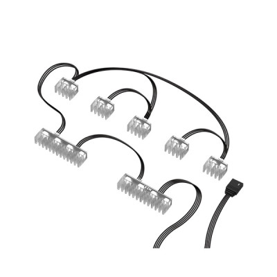 image of NZXT RGB Cable Comb (AH-2PCCA-01) Sleeved Power Cables with Spec and Price in BDT