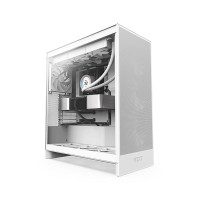 NZXT H7 Flow 2024 Edition Mid-Tower ATX Airflow Casing - White