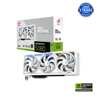 ASUS ROG Astral GeForce RTX 5080 16GB GDDR7 WHITE OC Edition 16GB GDDR7 Graphics Card