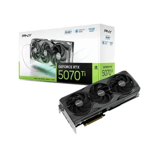 PNY GeForce RTX 5070 Ti 16GB GDDR7 Triple Fan Graphics Card