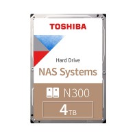 TOSHIBA N300 4TB 3.5 Inch 7200RPM 512MB Cache SATA NAS Hard Drive #HDWG740AZSTC