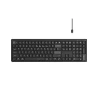 A4tech Fstyler FBX55C Dual-Mode (Bluetooth & 2.4G Wireless) Scissor Switch Wireless Keyboard - Black (Only English Layout)