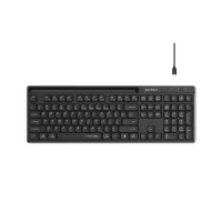 A4tech Fstyler FBX72C Dual-Mode (Bluetooth & 2.4G Wireless) Scissor Switch Wireless Keyboard - Black (Only English Layout)