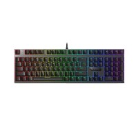 Rapoo V700 RGB Alloy Backlit Mechanical Blue Switch Gaming Keyboard 