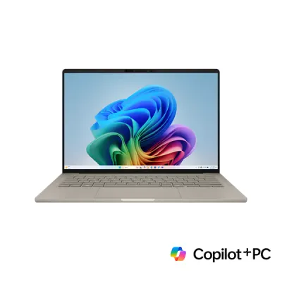 image of ASUS Zenbook A14 UX3407RA-QD016W Snapdragon X Elite X1E 16GB RAM 1TB SSD 14" OLED Display Copilot+ PC with Spec and Price in BDT