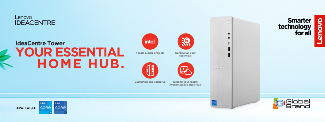 High-Performance Lenovo Desktop PCs Now Available in Bangladesh via Global Brand PLC