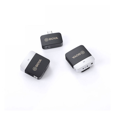 image of Boya BY-M1V4 2.4GHz Dual-Channel Wireless Microphone System with Spec and Price in BDT