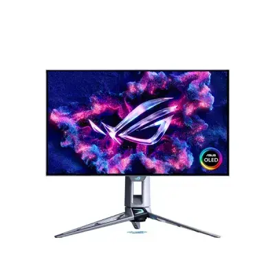 image of ASUS ROG Swift OLED PG27AQWP-W 27" 540Hz QHD Dual-Mode OLED Gaming Monitor with Spec and Price in BDT