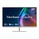ViewSonic ColorPro VP2766-2K-W 27-inch 120Hz 2K QHD Pantone Validated & Factory Calibrated Monitor with 90W USB-C