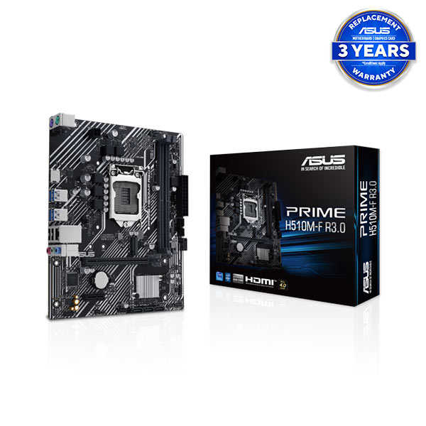 ASUS PRIME H510M-F LGA1200 Micro-ATX Motherboard Price in BD
