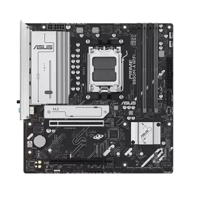image of ASUS PRIME B850M-F WIFI-CSM AMD AM5 mATX Motherboard with Spec and Price in BDT