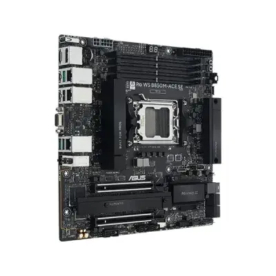 image of ASUS Pro WS B850M-ACE SE Ryzen AM5 mATX Motherboard with Spec and Price in BDT