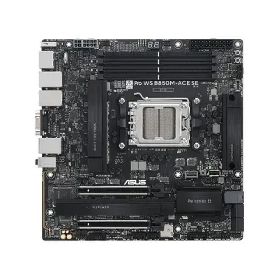 image of ASUS Pro WS B850M-ACE SE Ryzen AM5 mATX Motherboard with Spec and Price in BDT