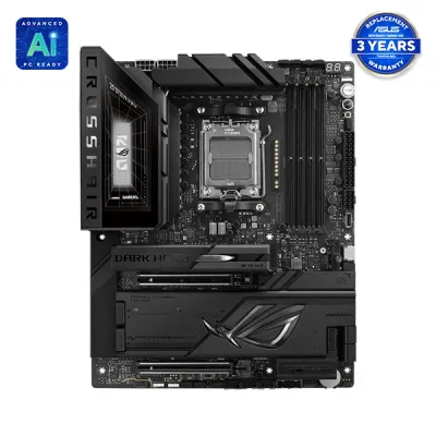 image of ASUS ROG CROSSHAIR X870E DARK HERO Ryzen AM5 ATX Gaming Motherboard with Spec and Price in BDT