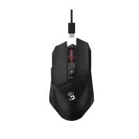 A4Tech Bloody R36 Ultra Stone Black Dual Mode Wireless + USB Type-C Gaming Mouse