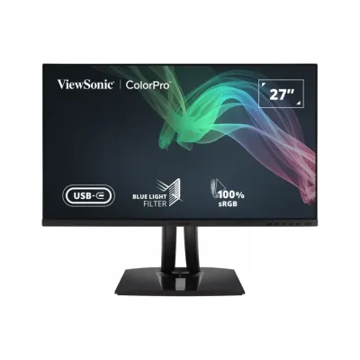 image of ViewSonic ColorPro VP2756-4K 27-inch 4K UHD Pantone Validated 100% sRGB & Factory Pre-Calibrated Monitor with 60W USB-C with Spec and Price in BDT