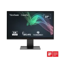ViewSonic ColorPro VP2788-5K 27-inch 5K UHD+ Thunderbolt 4 Monitor with 99% DCI-P3 and Dual 5K Daisy Chain Support