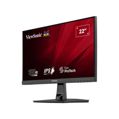image of ViewSonic VA2214-H 22-inch Full HD 100Hz IPS Monitor with Frameless Design with Spec and Price in BDT
