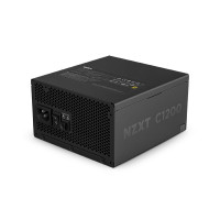 NZXT C1200 1200 Watt 80 Plus Gold  ATX 3.1 Full Modular Power Supply - Black