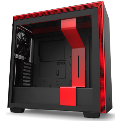 image of NZXT CA-H710I-BR H710i Black/Red Chassis with Smart Device 2 with Spec and Price in BDT