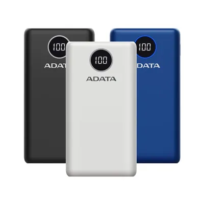 image of Adata P20000QCD 20000mAh Type-C Power Bank with Spec and Price in BDT