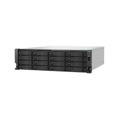 image of QNAP TS-h1677AXU-RP-R7-32G 3U 16 Bay Rackmount NAS Storage with Spec and Price in BDT