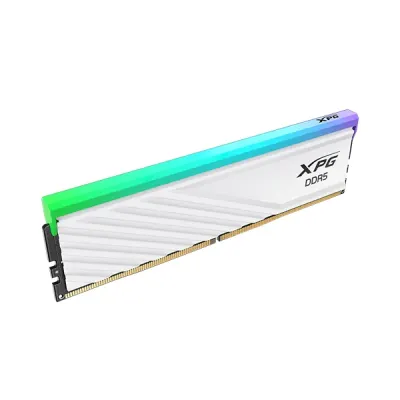 ADATA Lancer Blade 16GB DDR5 6000 MHz RGB Desktop Gaming RAM - White image of ADATA Lancer Blade 16GB DDR5 6000 MHz RGB Desktop Gaming RAM - White with Spec and Price in BDT