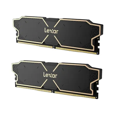 Lexar Thor 16GB (2x16GB) DDR5 6000MHz Gaming Desktop RAM - Dual Kit image of Lexar Thor 16GB (2x16GB) DDR5 6000MHz Gaming Desktop RAM - Dual Kit with Spec and Price in BDT