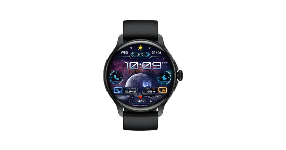 Blisbond Senor AMOLED Display Bluetooth Calling Smart Watch