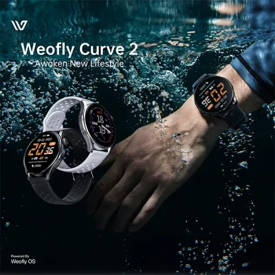 image of Weofly Curve 2 AMOLED Display Bluetooth Calling Smartwatch with Spec and Price in BDT
