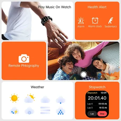 image of Weofly Edge 2 Outdoor Sports & Fitness Smartwatch with Spec and Price in BDT