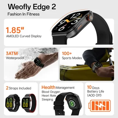image of Weofly Edge 2 Outdoor Sports & Fitness Smartwatch with Spec and Price in BDT