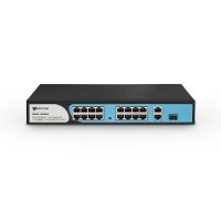 BDCOM S1200-16P2G1S 16 Port Unmanaged PoE Switch